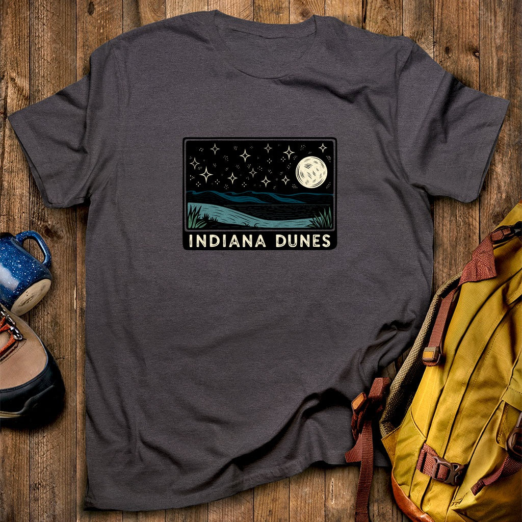 Indiana Dunes at Night T-Shirt