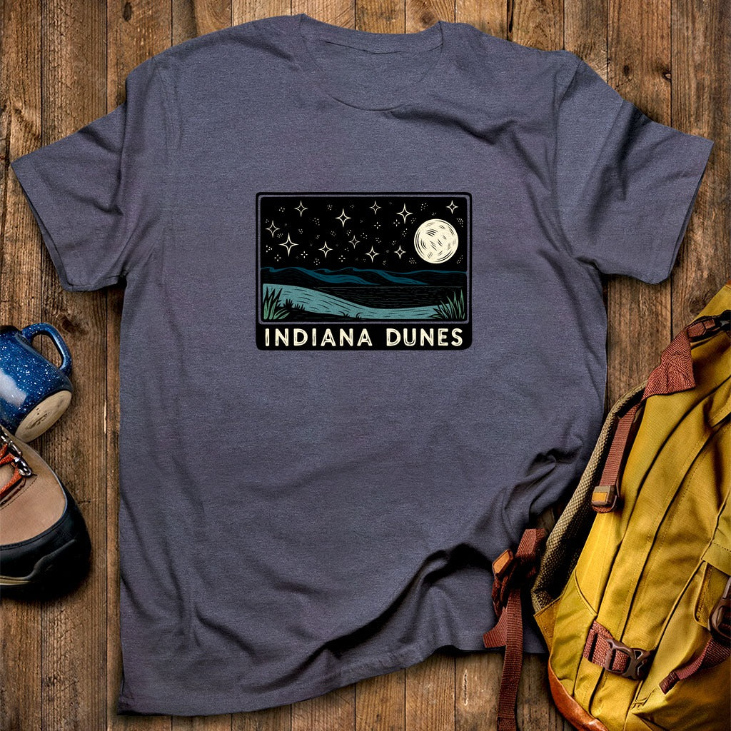 Indiana Dunes at Night T-Shirt