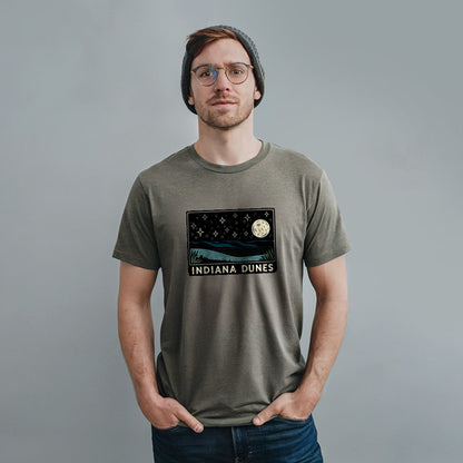 Indiana Dunes at Night T-Shirt