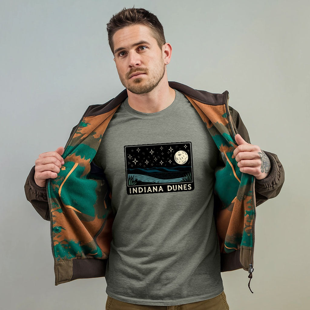 Indiana Dunes at Night T-Shirt