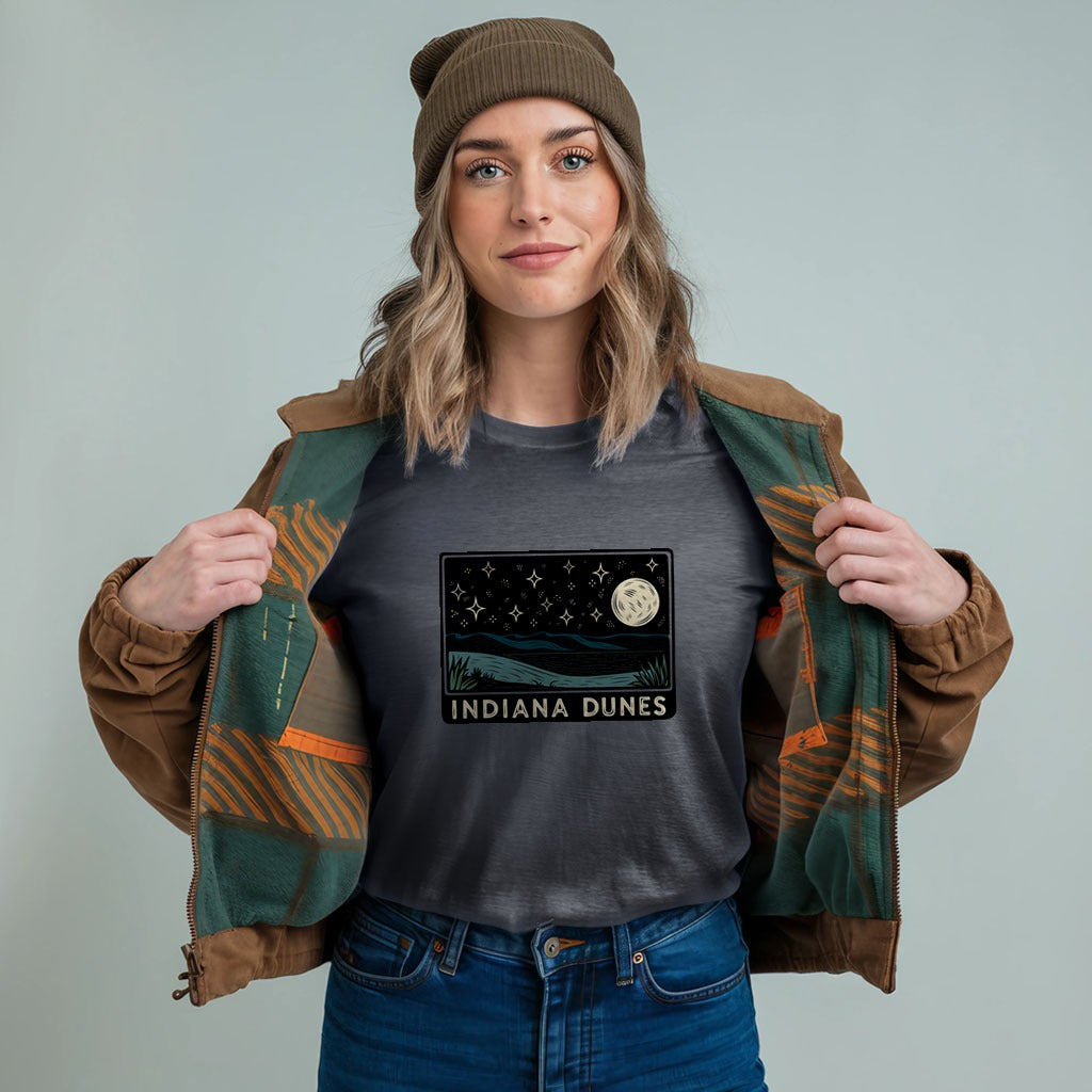 Indiana Dunes at Night T-Shirt