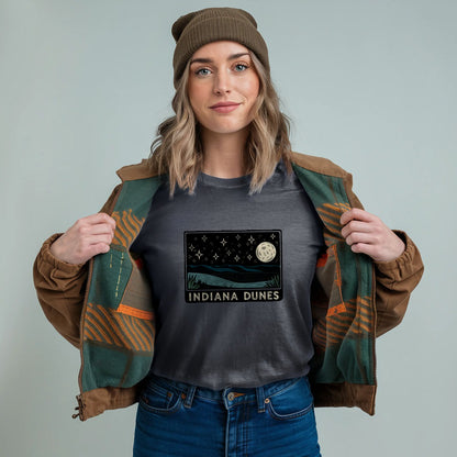Indiana Dunes at Night T-Shirt