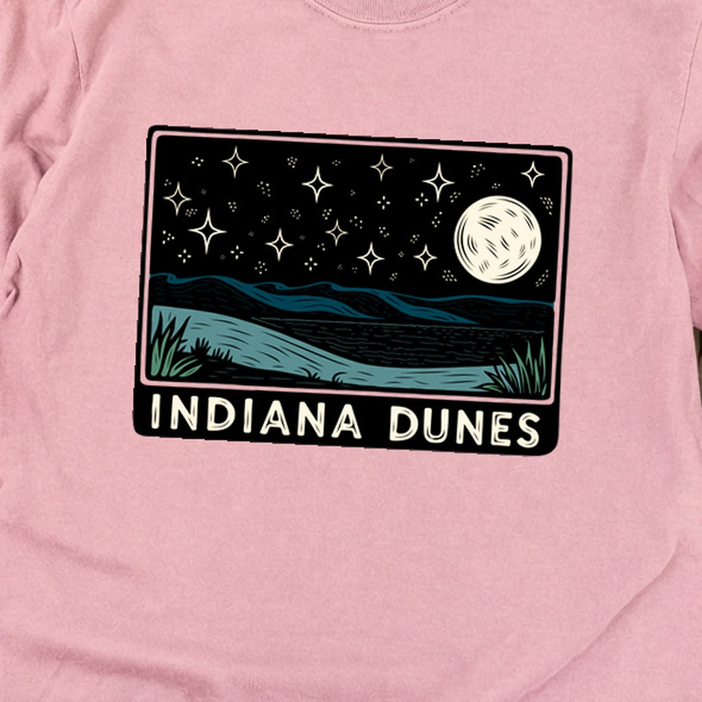 Indiana Dunes at Night Premium Long Sleeve