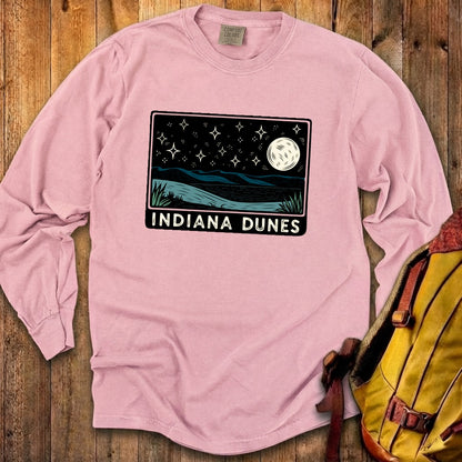 Indiana Dunes at Night Premium Long Sleeve