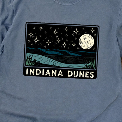 Indiana Dunes at Night Premium Long Sleeve