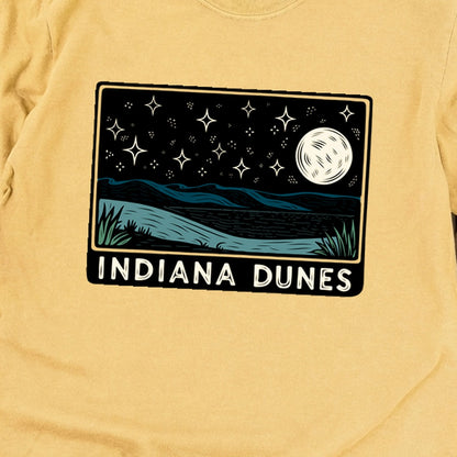 Indiana Dunes at Night Premium Long Sleeve
