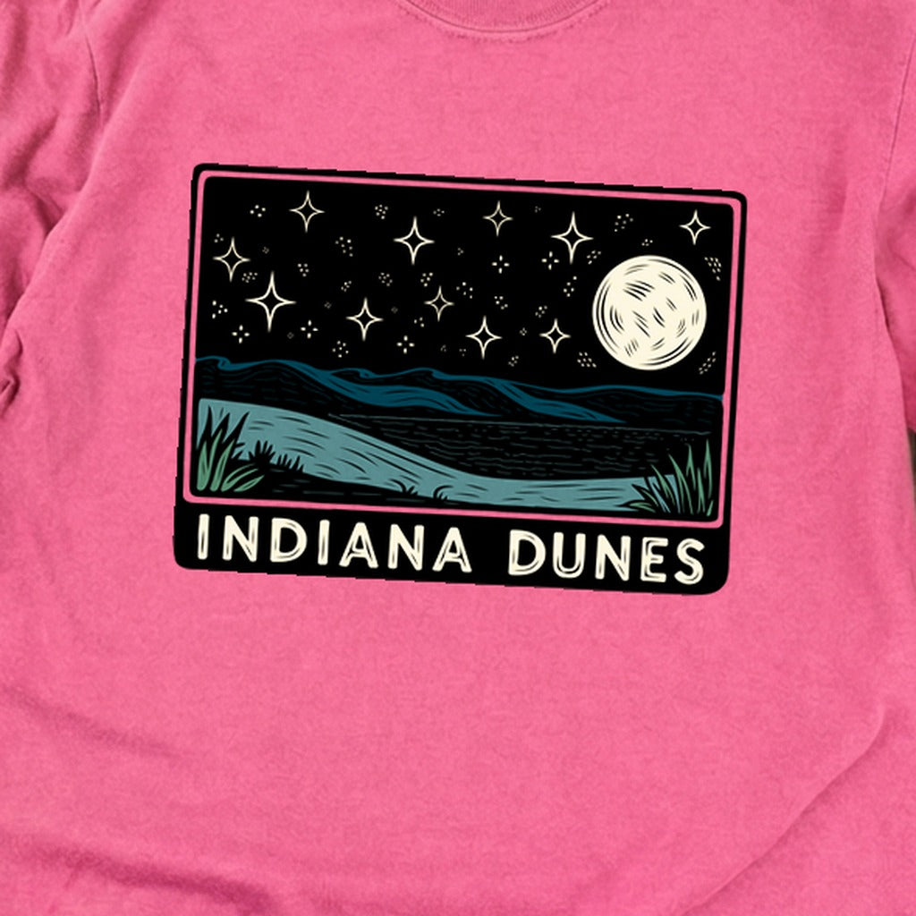 Indiana Dunes at Night Premium Long Sleeve