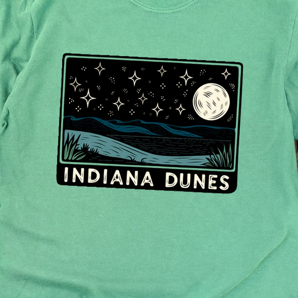 Indiana Dunes at Night Premium Long Sleeve