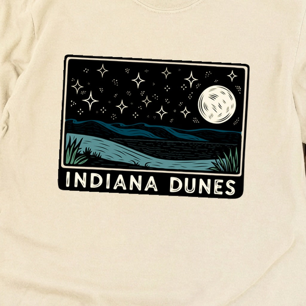 Indiana Dunes at Night Premium Long Sleeve