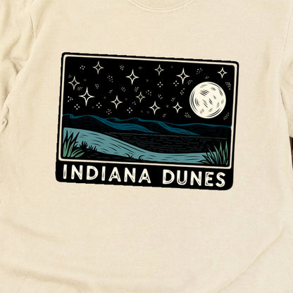 Indiana Dunes at Night Premium Long Sleeve