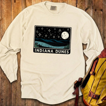 Indiana Dunes at Night Premium Long Sleeve