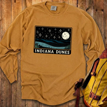 Indiana Dunes at Night Premium Long Sleeve