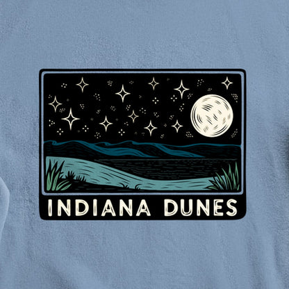 Indiana Dunes at Night Crewneck Sweatshirt