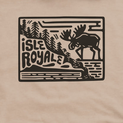 Isle Royale National Park Hoodie Adventure and Outdoors Themed Hoodie