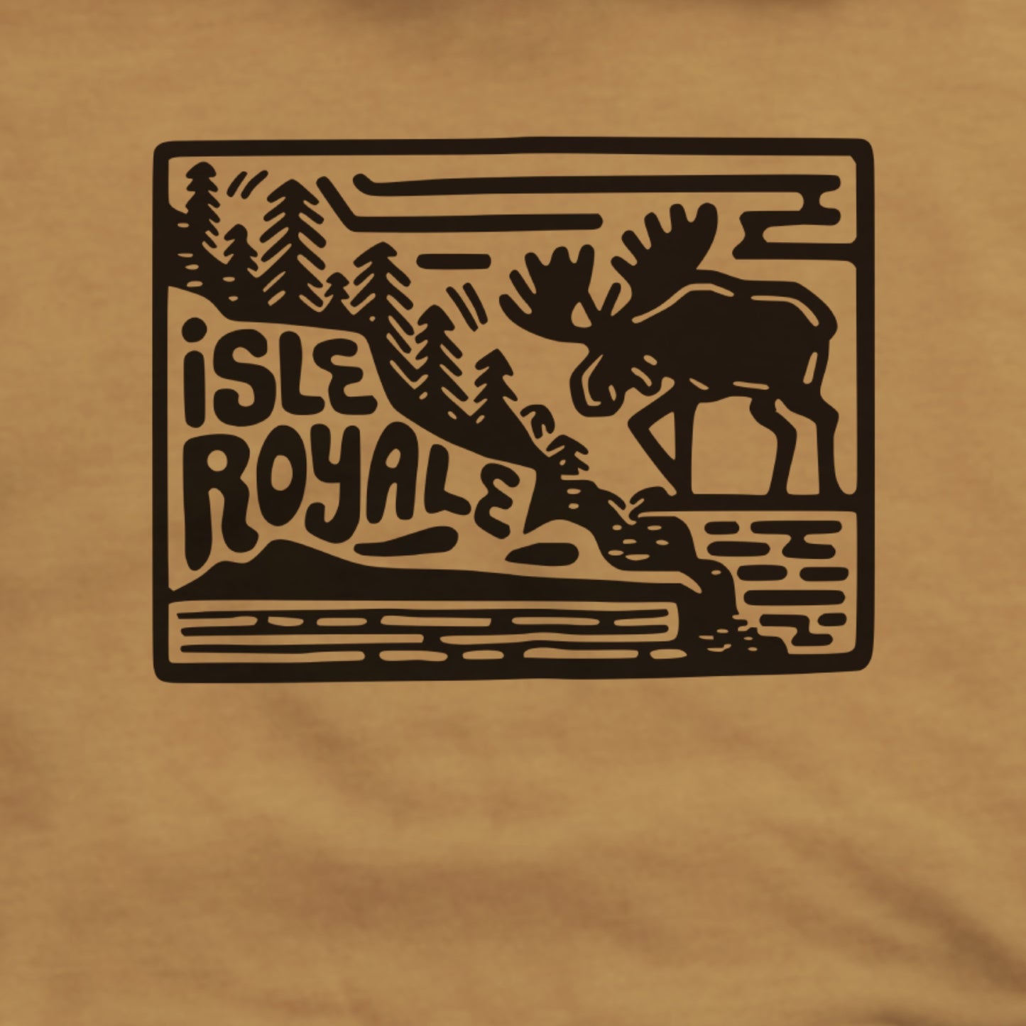 Isle Royale National Park Hoodie Adventure and Outdoors Themed Hoodie