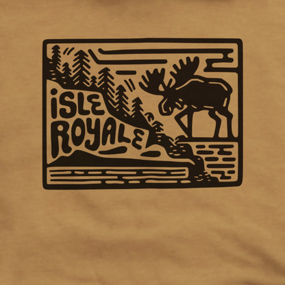 Isle Royale National Park Hoodie Adventure and Outdoors Themed Hoodie