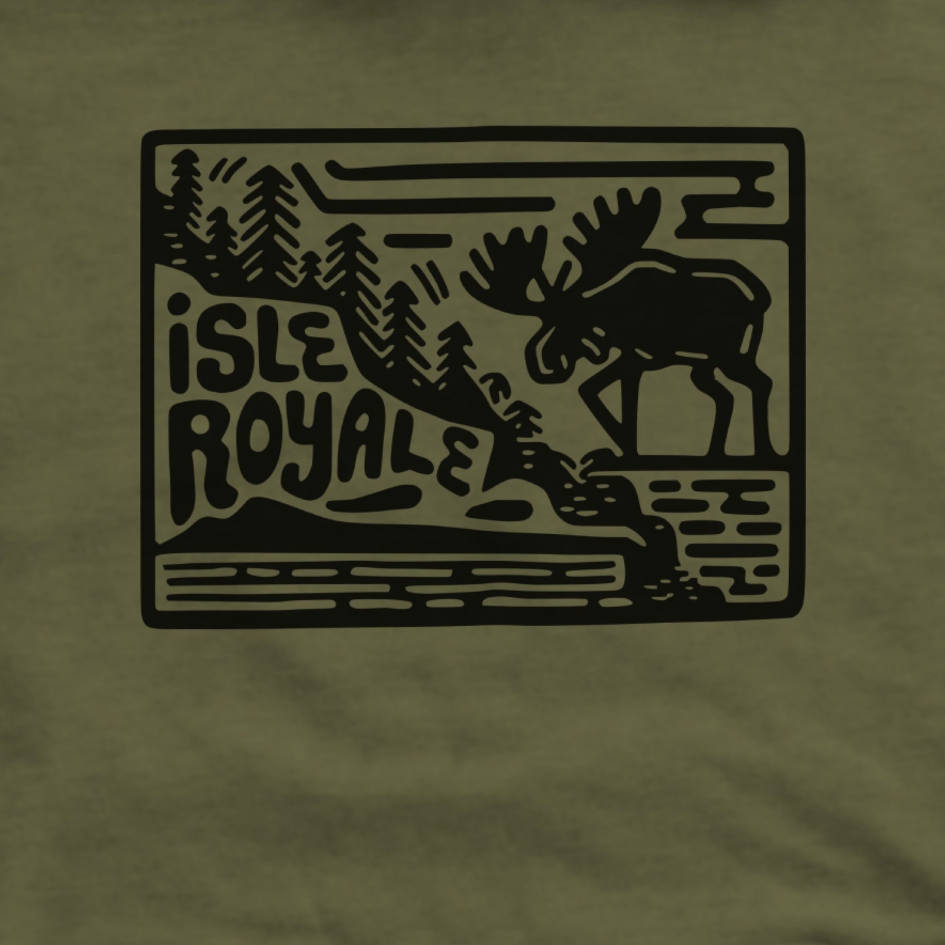 Isle Royale National Park Hoodie Adventure and Outdoors Themed Hoodie