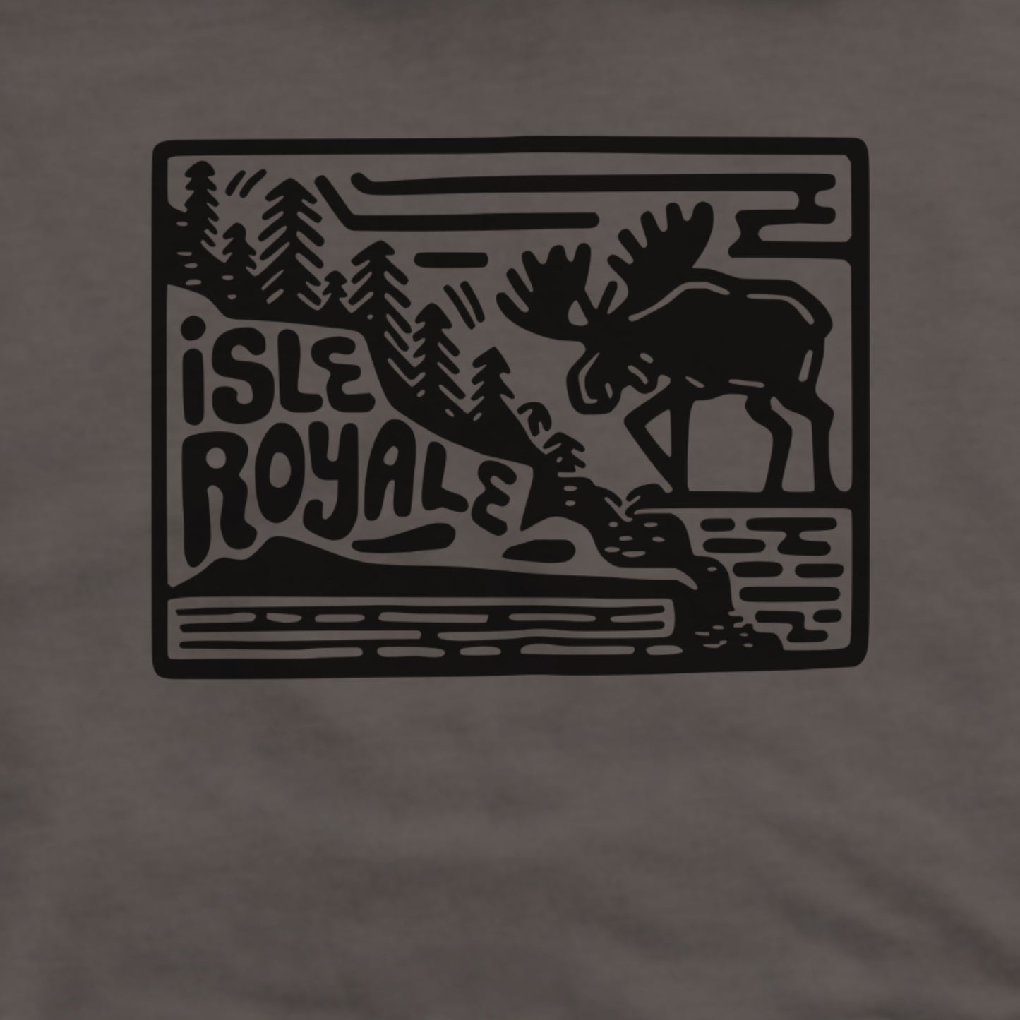 Isle Royale National Park Hoodie Adventure and Outdoors Themed Hoodie