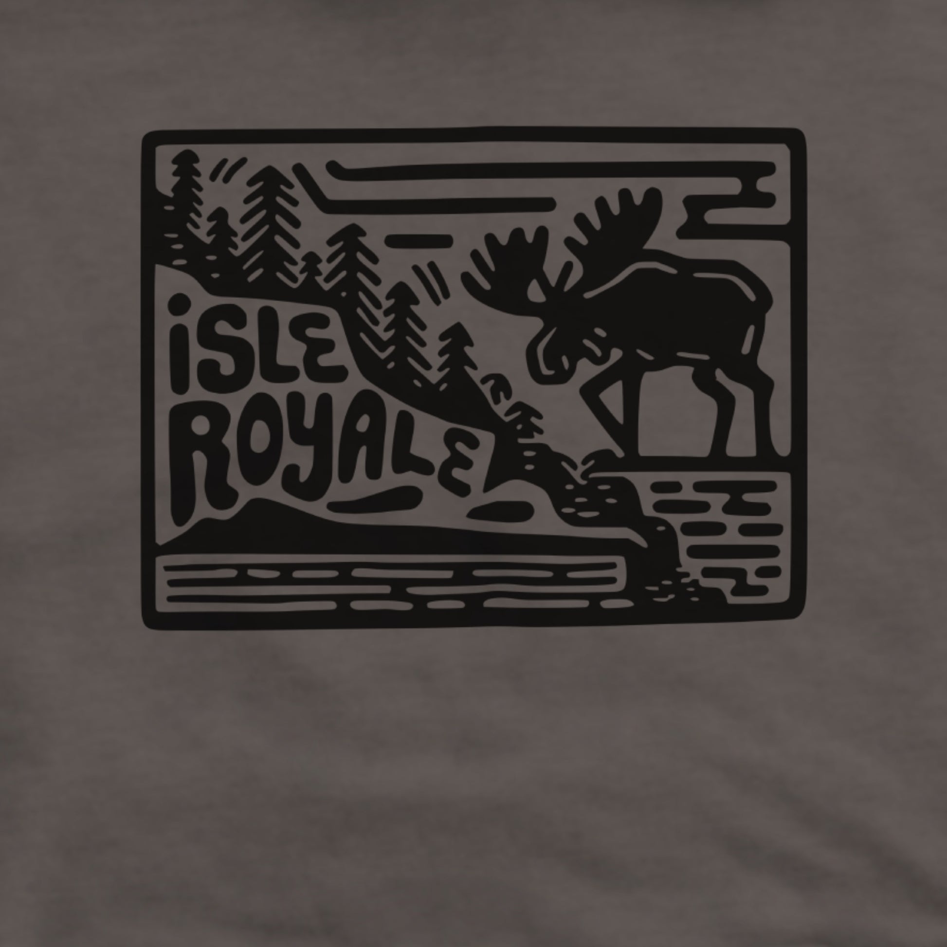 Isle Royale National Park Hoodie Adventure and Outdoors Themed Hoodie