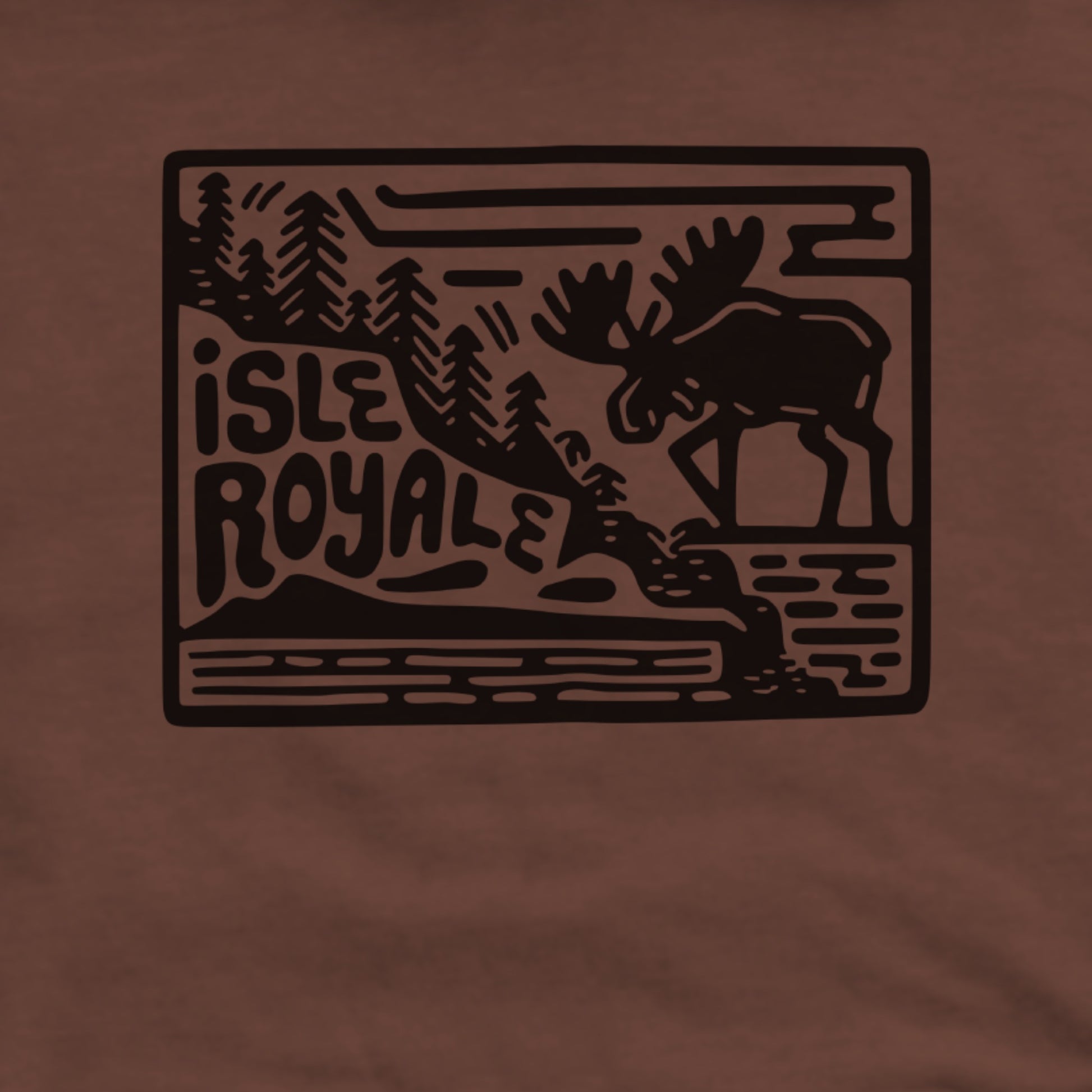Isle Royale National Park Hoodie Adventure and Outdoors Themed Hoodie