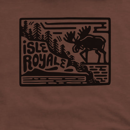 Isle Royale National Park Hoodie Adventure and Outdoors Themed Hoodie