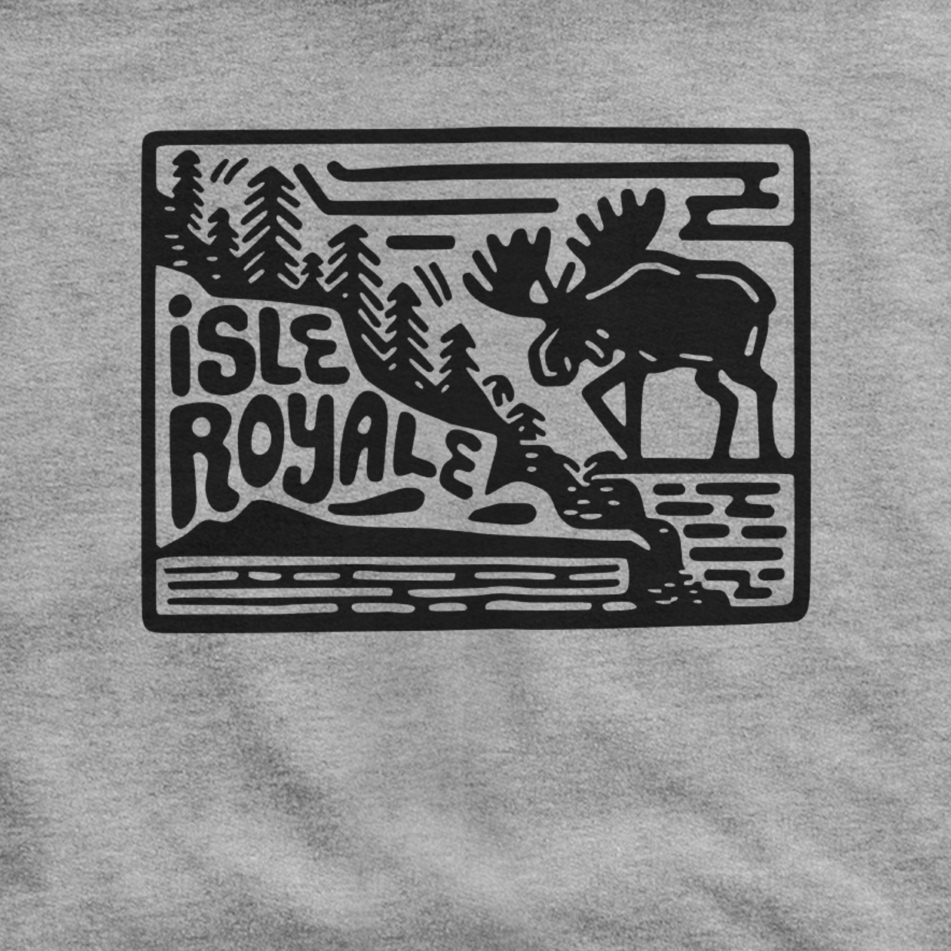 Isle Royale National Park Hoodie Adventure and Outdoors Themed Hoodie