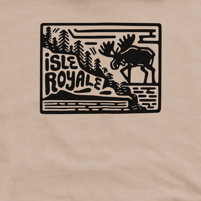 Isle Royale National Park Crewneck Sweatshirt Adventure and Outdoors Themed Sweatshirt