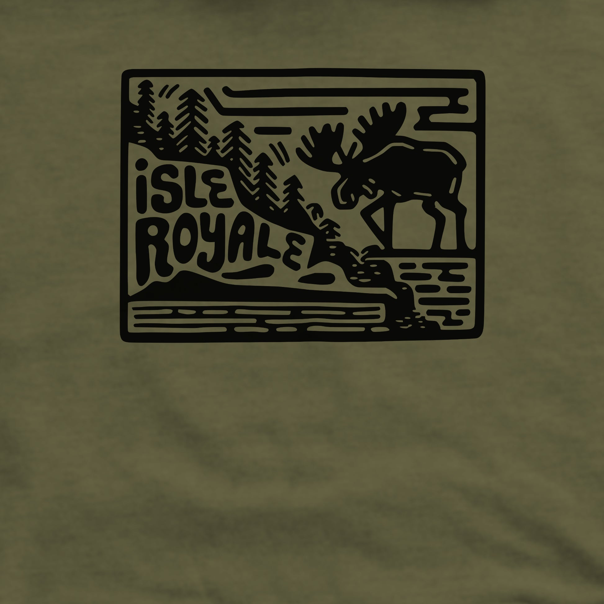 Isle Royale National Park Crewneck Sweatshirt Adventure and Outdoors Themed Sweatshirt