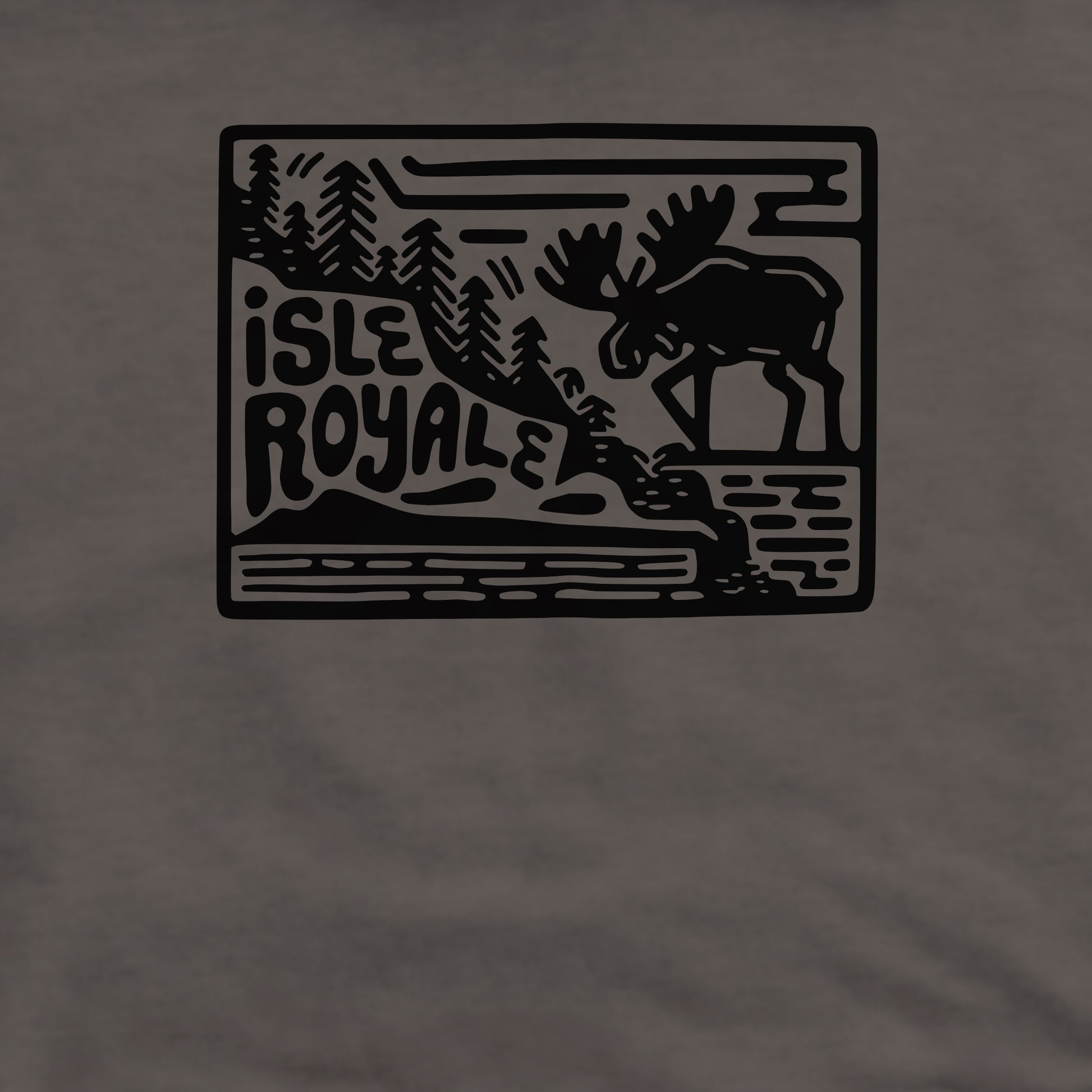 Isle Royale National Park Crewneck Sweatshirt Adventure and Outdoors Themed Sweatshirt