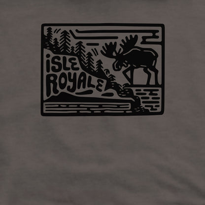 Isle Royale National Park Crewneck Sweatshirt Adventure and Outdoors Themed Sweatshirt