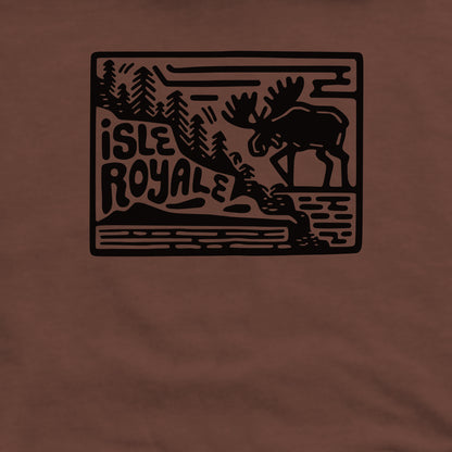 Isle Royale National Park Crewneck Sweatshirt Adventure and Outdoors Themed Sweatshirt