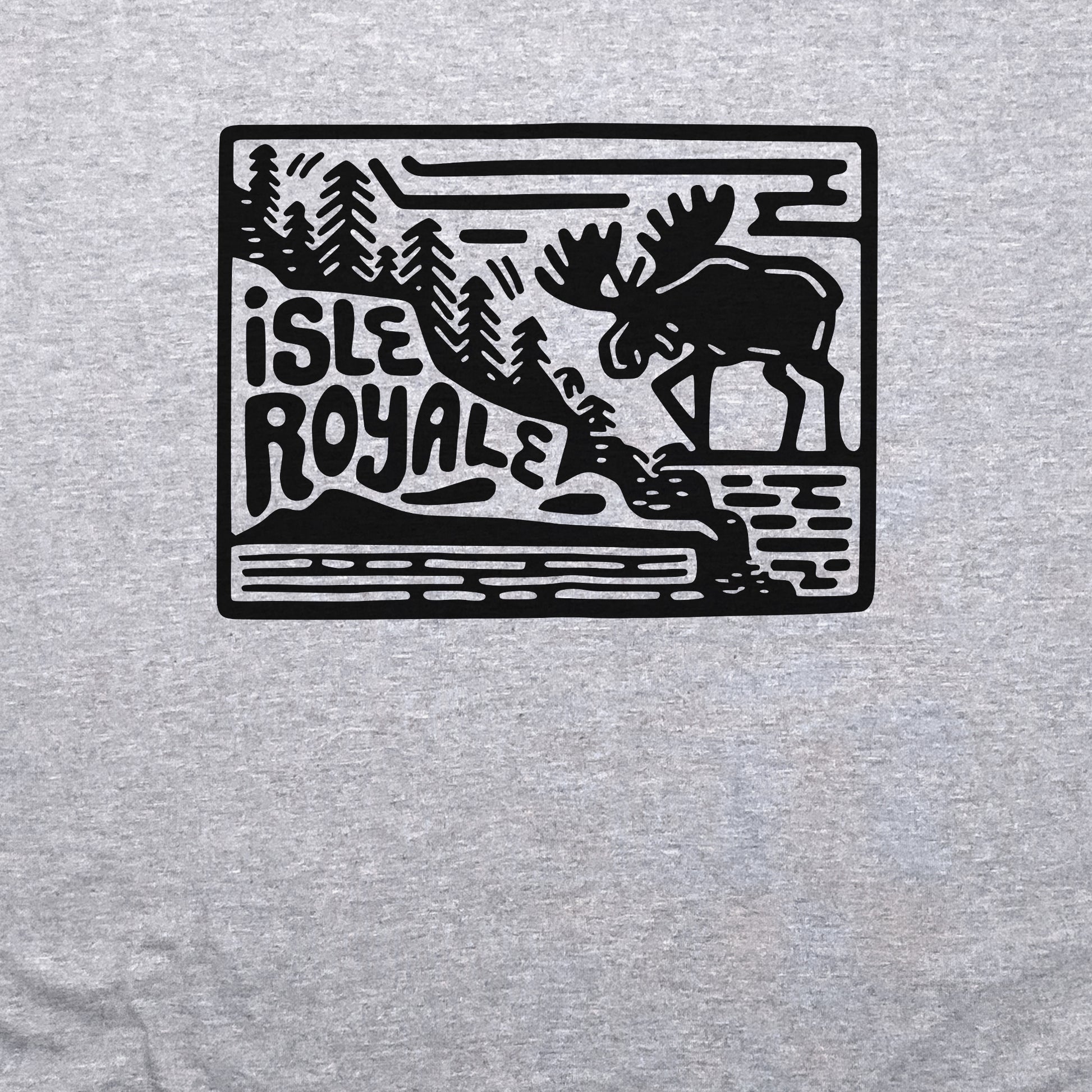 Isle Royale National Park Crewneck Sweatshirt Adventure and Outdoors Themed Sweatshirt