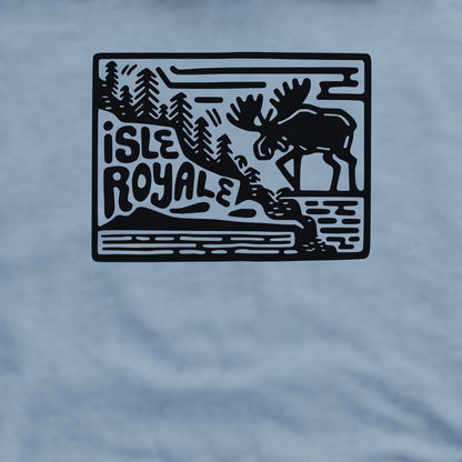 Isle Royale National Park Crewneck Sweatshirt Adventure and Outdoors Themed Sweatshirt