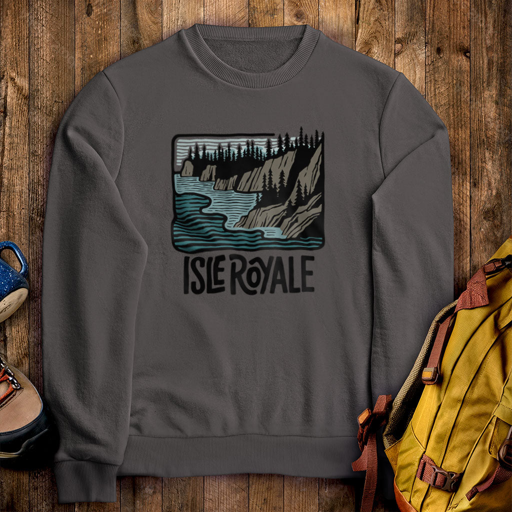 Isle Royale National Park Crewneck Sweatshirt