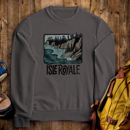 Isle Royale National Park Crewneck Sweatshirt