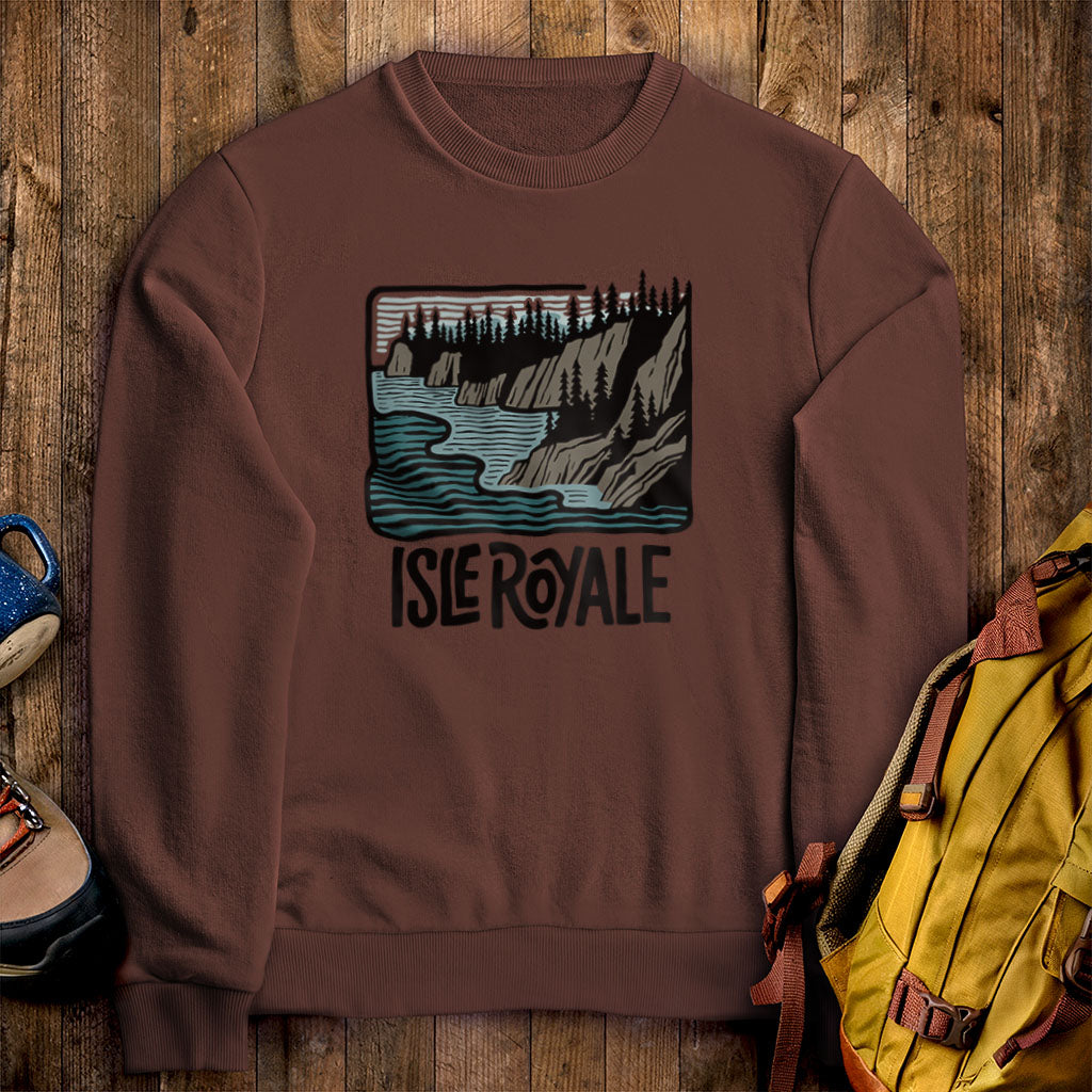 Isle Royale National Park Crewneck Sweatshirt