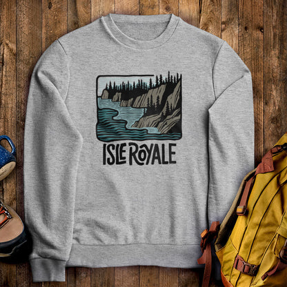 Isle Royale National Park Crewneck Sweatshirt