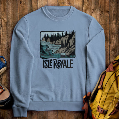 Isle Royale National Park Crewneck Sweatshirt
