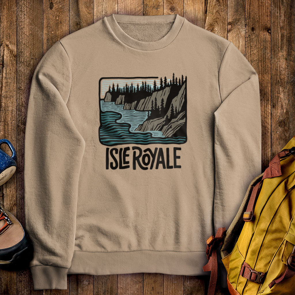 Isle Royale National Park Crewneck Sweatshirt