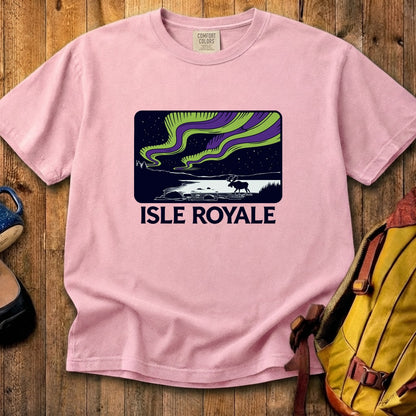 Isle Royale at Night Cotton T-Shirt