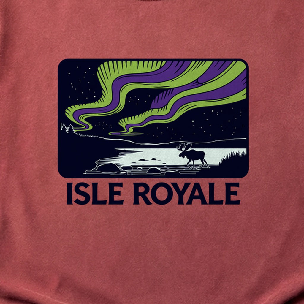 Isle Royale at Night Cotton T-Shirt