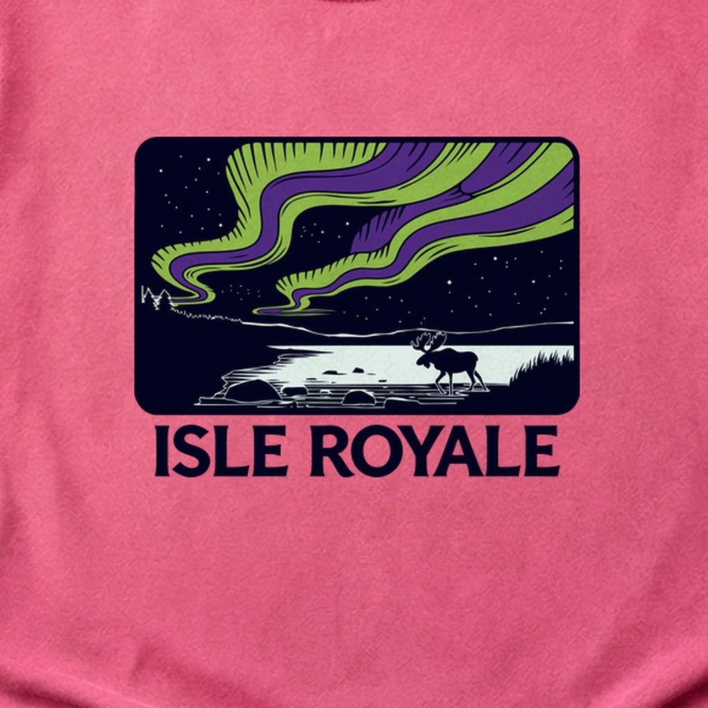 Isle Royale at Night Cotton T-Shirt