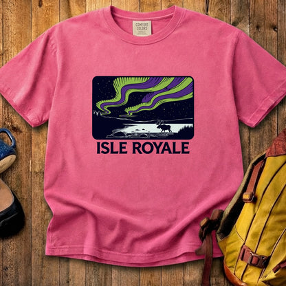 Isle Royale at Night Cotton T-Shirt