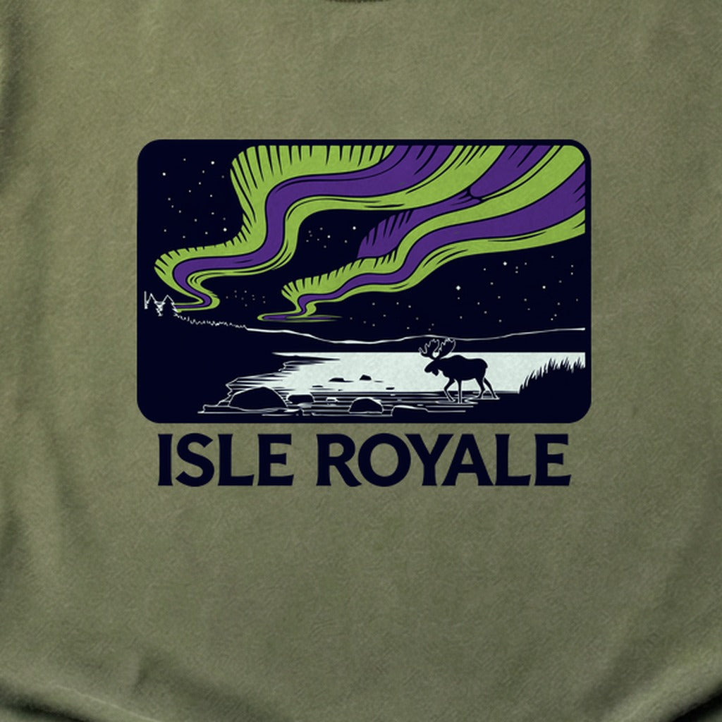 Isle Royale at Night Cotton T-Shirt