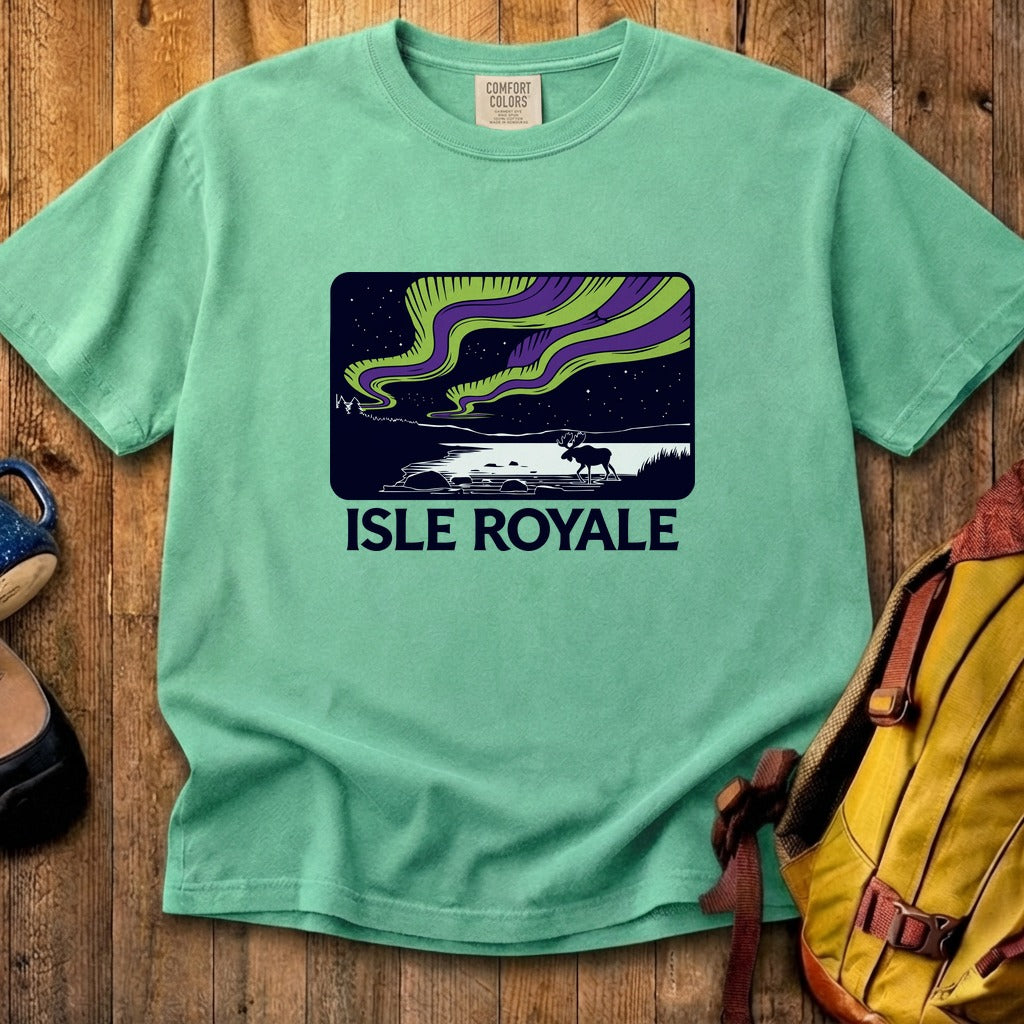 Isle Royale at Night Cotton T-Shirt