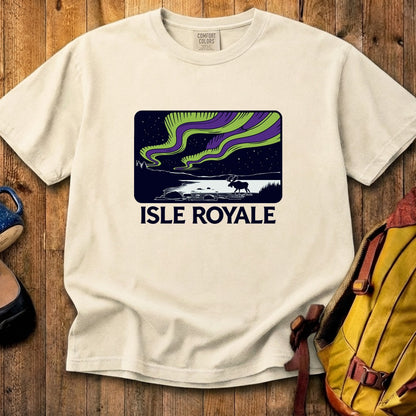Isle Royale at Night Cotton T-Shirt