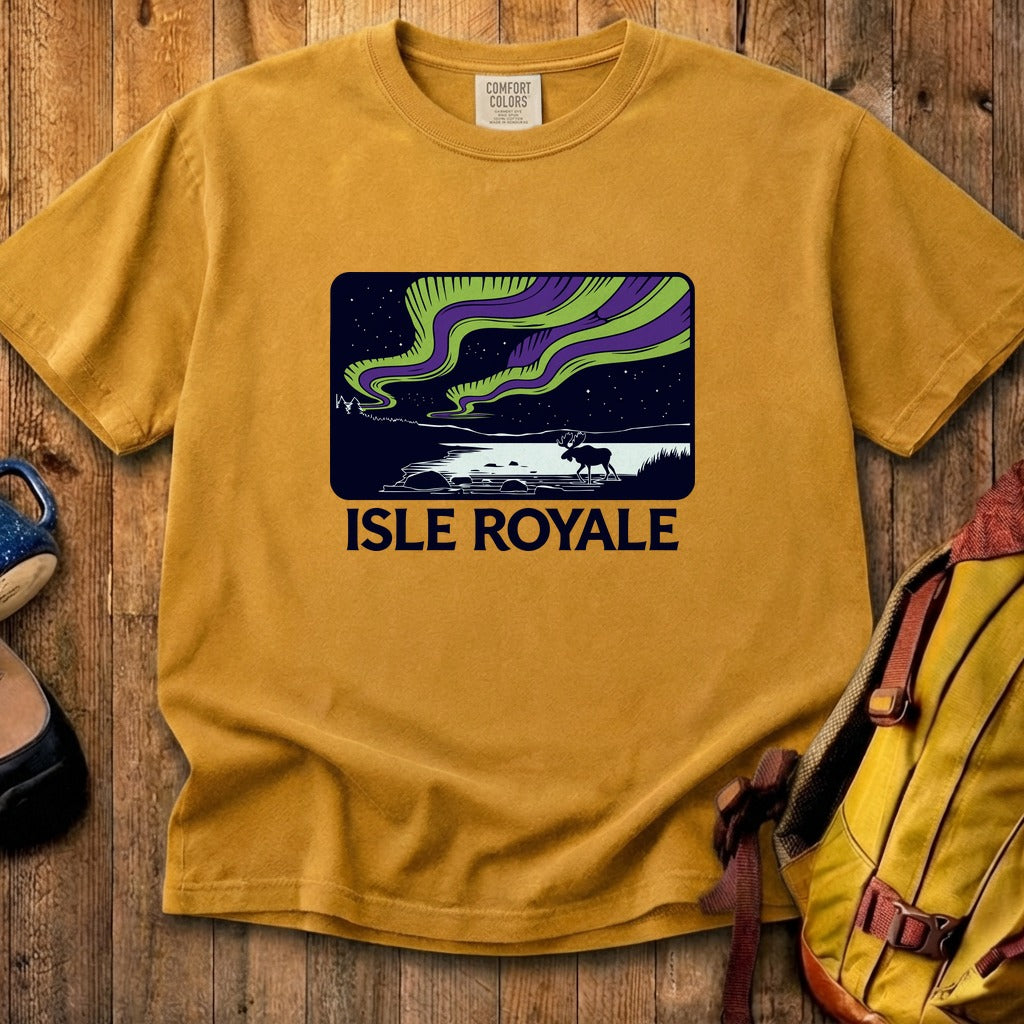 Isle Royale at Night Cotton T-Shirt
