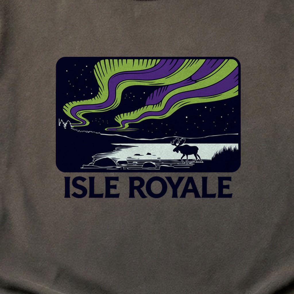 Isle Royale at Night Cotton T-Shirt
