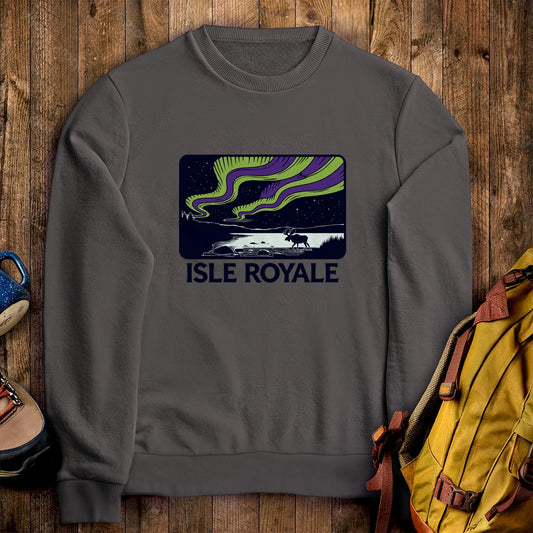 Isle Royale at Night Crewneck Sweatshirt