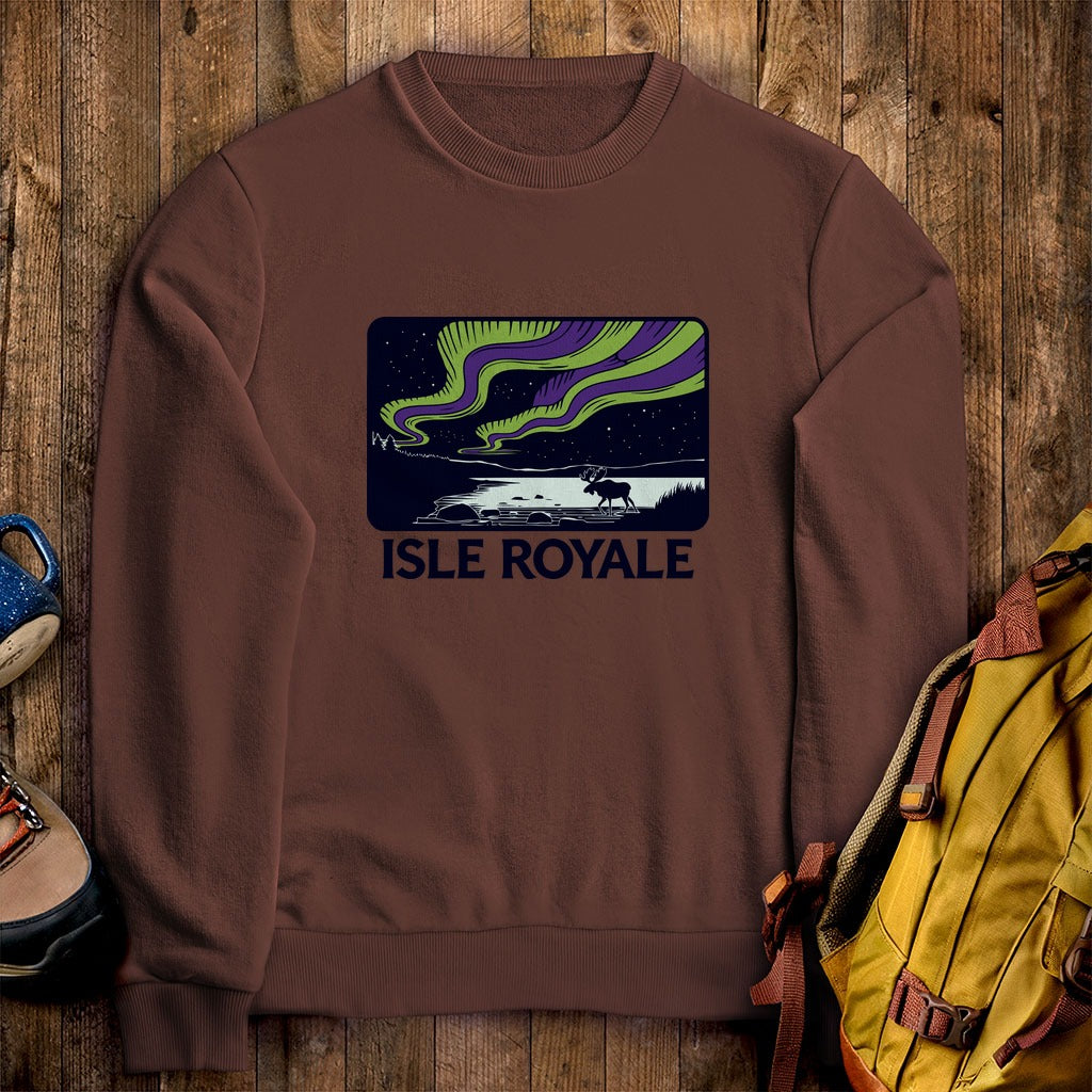 Isle Royale at Night Crewneck Sweatshirt